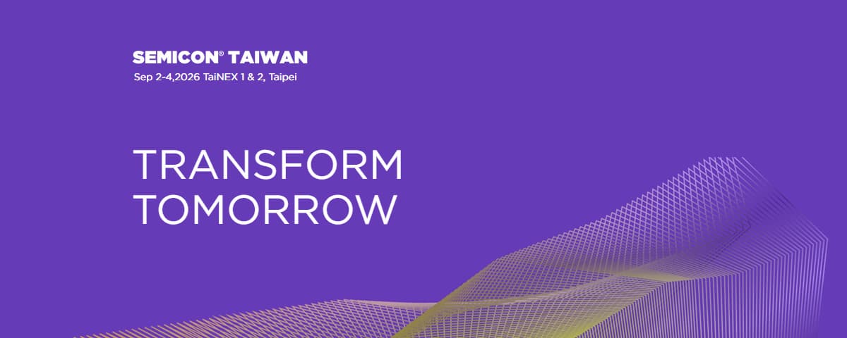 SEMICON Taiwan 2026 event visual