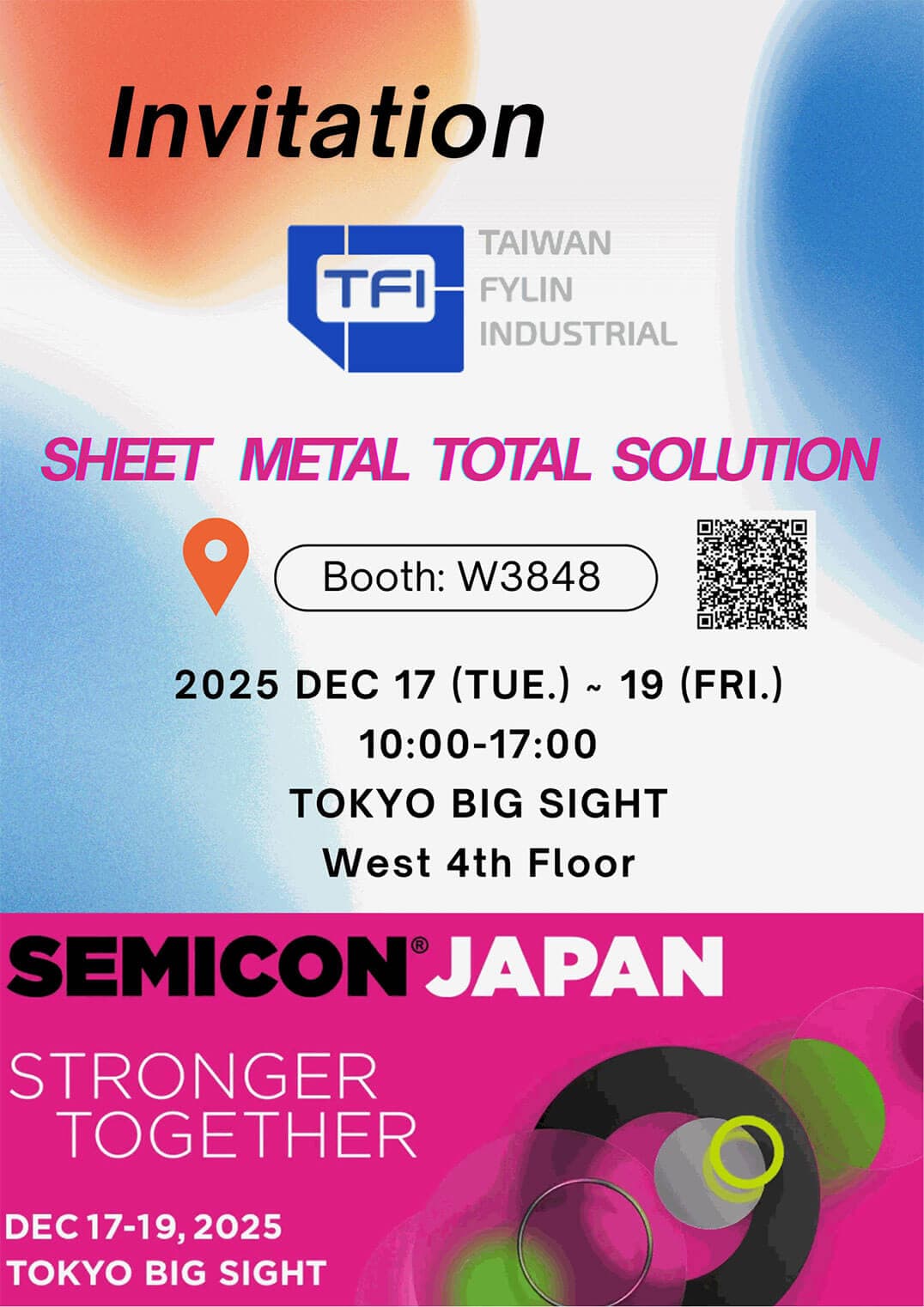 2025 SEMICON JAPAN event visual
