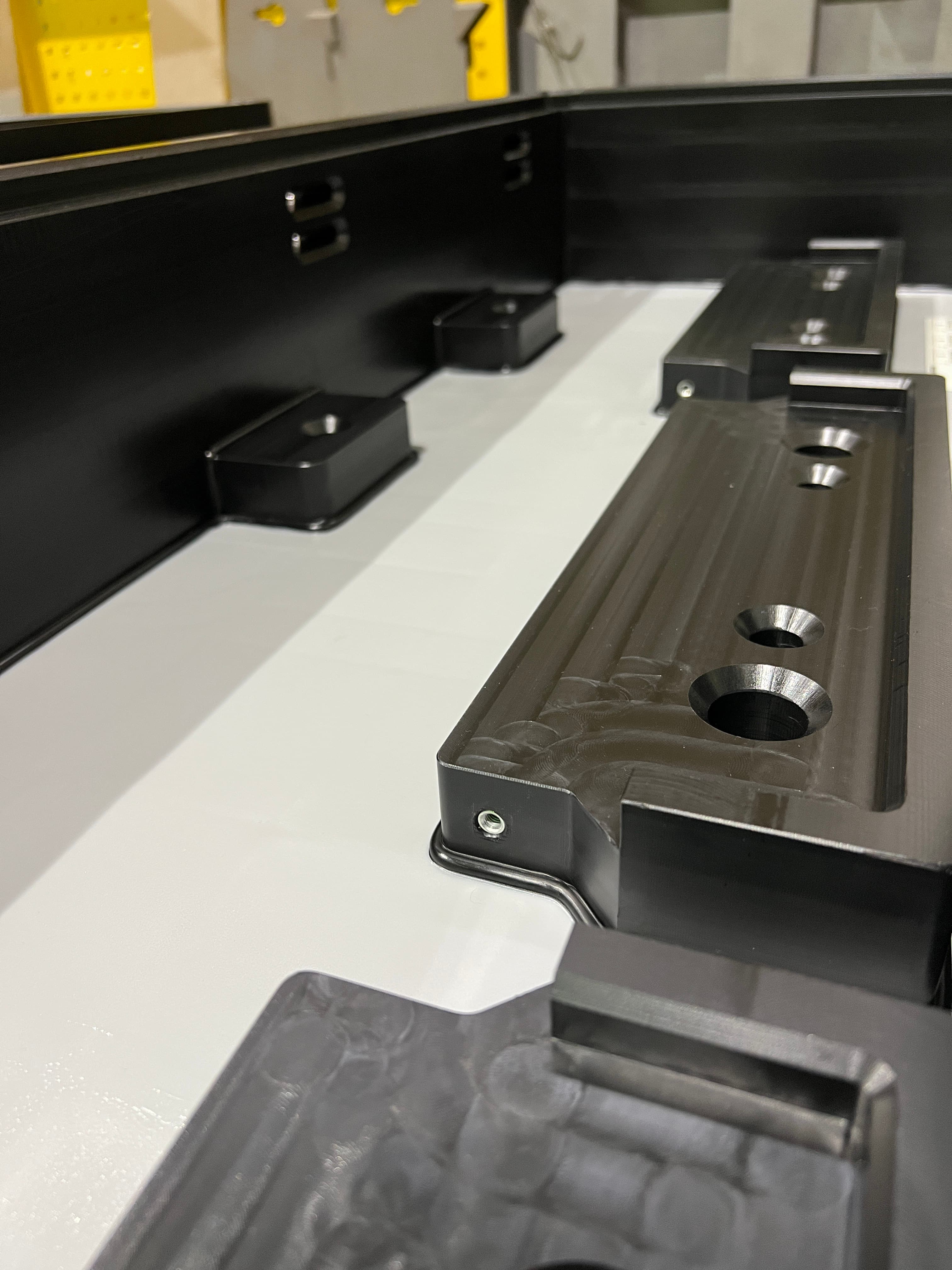 Precision black equipment components
