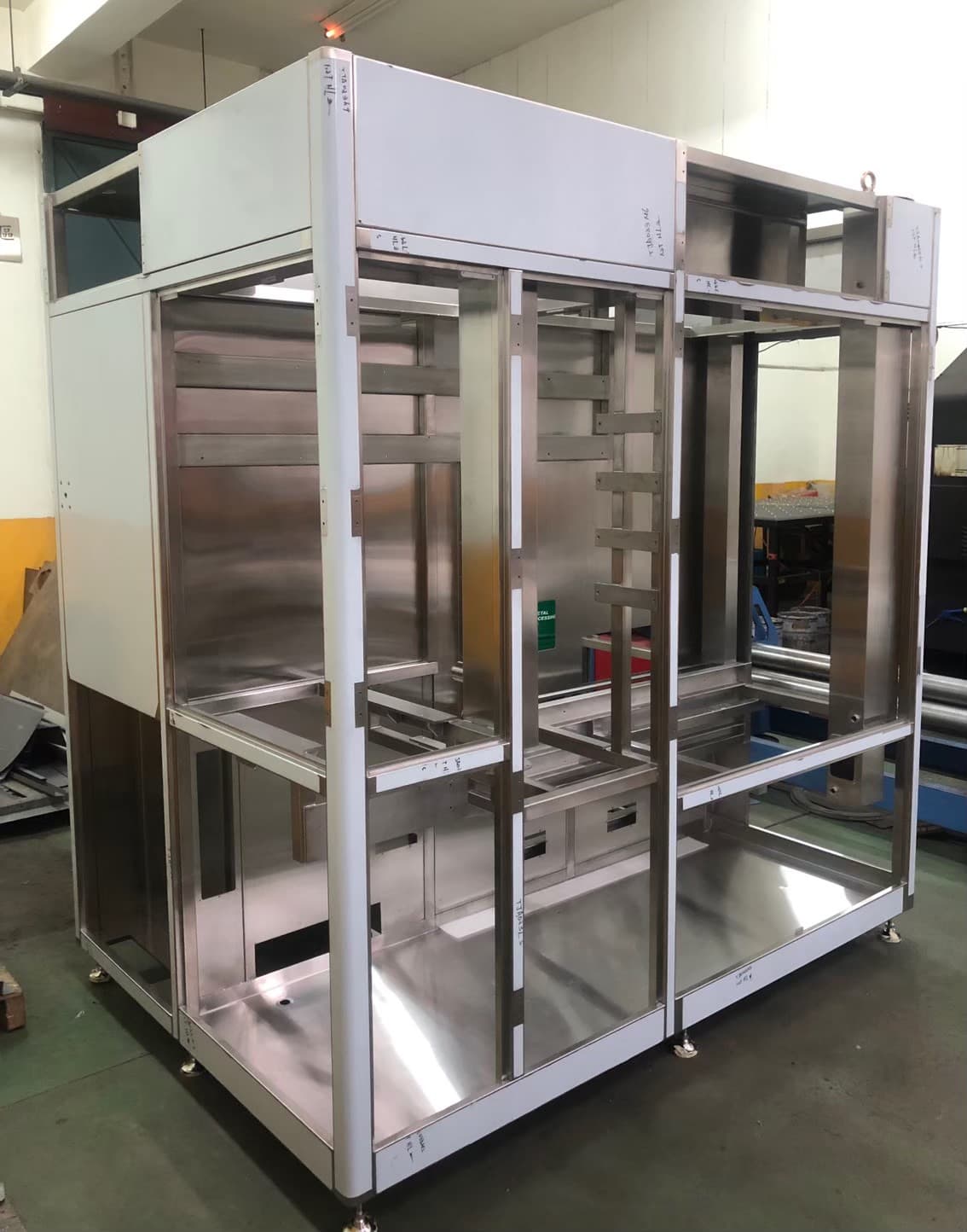 Precision electronic equipment enclosure
