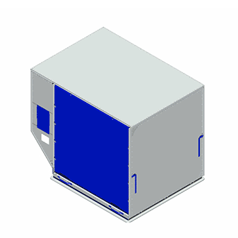 Animated ULD container